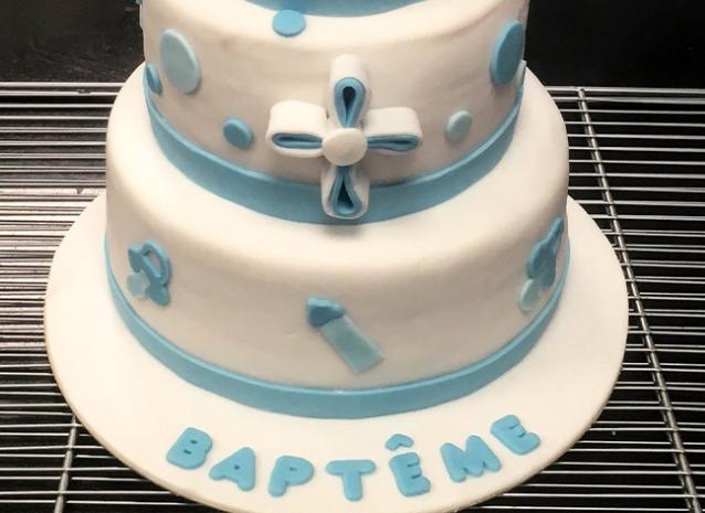 gâteau baptême