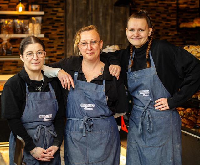 équipe boulangerie
