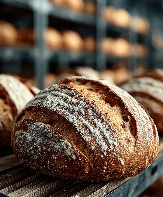 Pains artisanaux français, irrésistibles